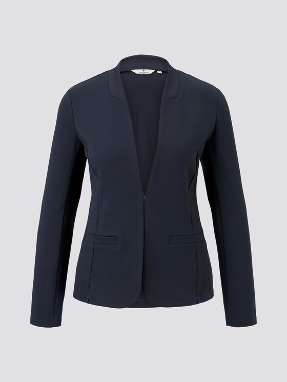 Offen geschnittener Blazer - Frauen - Sky Captain Blue Offen geschnittener Blazer - Frauen - Sky Captain Blue - 7 - TOM TAILOR