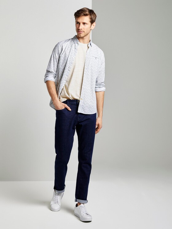 Gestreiftes T-Shirt - Männer - yellow fine inject stripe Gestreiftes T-Shirt - Männer - yellow fine inject stripe - 3 - TOM TAILOR