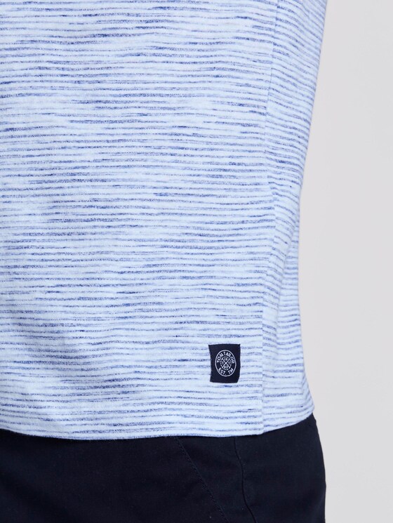 Gestreiftes T-Shirt - Männer - blue fine inject stripe Gestreiftes T-Shirt - Männer - blue fine inject stripe - 10 - TOM TAILOR