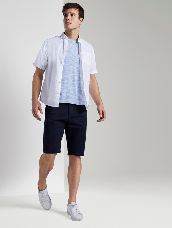 Gestreiftes T-Shirt - Männer - blue fine inject stripe Gestreiftes T-Shirt - Männer - blue fine inject stripe - 3 - TOM TAILOR