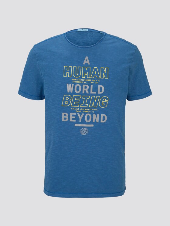 T-Shirt im Washed-Look - Männer - victory blue T-Shirt im Washed-Look - Männer - victory blue - 7 - TOM TAILOR