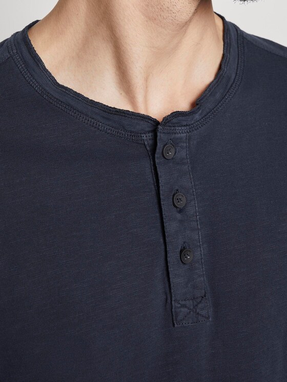 Langarmshirt im Washed-Look - Männer - Sky Captain Blue Langarmshirt im Washed-Look - Männer - Sky Captain Blue - 9 - TOM TAILOR