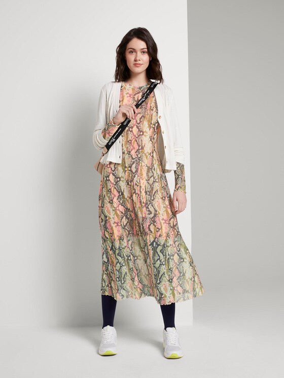 Dress with a snake print - Women - colourful snake print Dress with a snake print - Women - colourful snake print - 3 - TOM TAILOR Denim