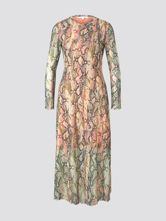 Dress with a snake print - Women - colourful snake print Dress with a snake print - Women - colourful snake print - 7 - TOM TAILOR Denim