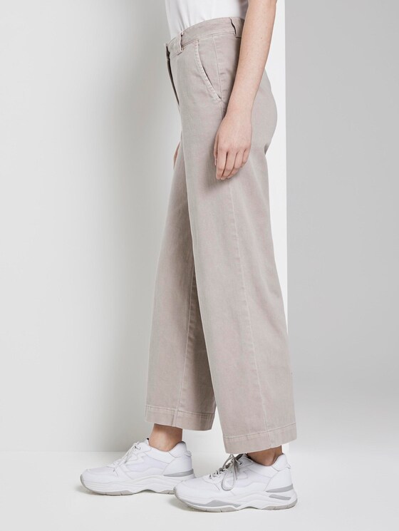 Gefärbte Jeans Culotte - Frauen - Dusty Taupe Gefärbte Jeans Culotte - Frauen - Dusty Taupe - 11 - TOM TAILOR