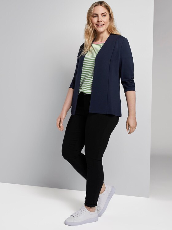 Schlichter Blazer im Loose-Fit - Frauen - Real Navy Blue Schlichter Blazer im Loose-Fit - Frauen - Real Navy Blue - 3 - My True Me
