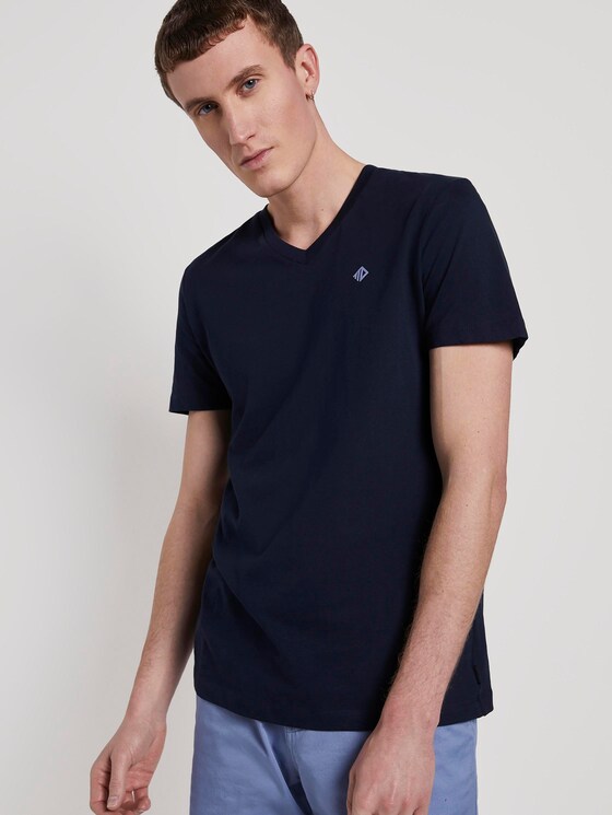 T-Shirt mit dezentem Print - Männer - Sky Captain Blue T-Shirt mit dezentem Print - Männer - Sky Captain Blue - 5 - TOM TAILOR Denim