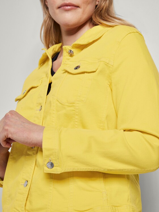 Farbige Jeansjacke - Frauen - jasmine yellow Farbige Jeansjacke - Frauen - jasmine yellow - 10 - My True Me