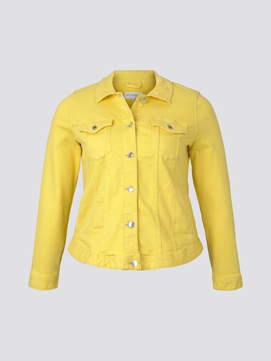 Farbige Jeansjacke - Frauen - jasmine yellow Farbige Jeansjacke - Frauen - jasmine yellow - 7 - My True Me