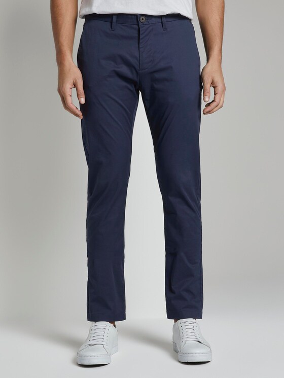 Chino Hose im Tech-Style - Männer - Black Iris Blue Chino Hose im Tech-Style - Männer - Black Iris Blue - 1 - TOM TAILOR