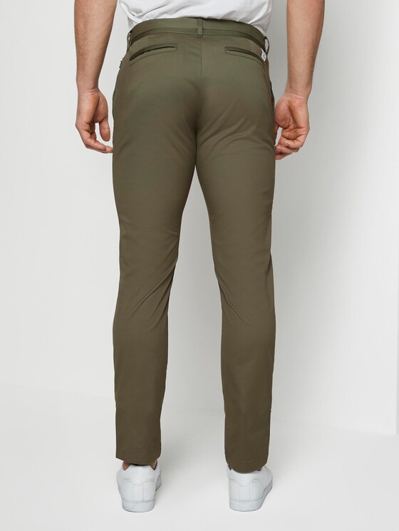 Chino Hose im Tech-Style - Männer - Olive Night Green Chino Hose im Tech-Style - Männer - Olive Night Green - 2 - TOM TAILOR