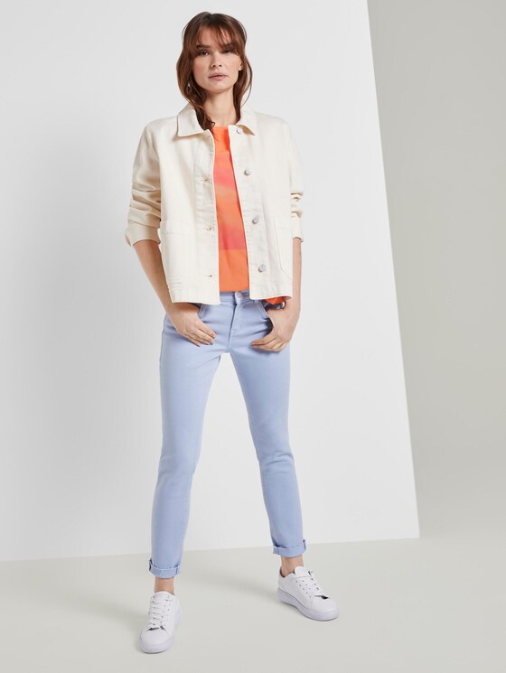 Nena & Larissa: T-Shirt mit Schrift-Print - Frauen - fruity melon orange Nena & Larissa: T-Shirt mit Schrift-Print - Frauen - fruity melon orange - 3 - TOM TAILOR