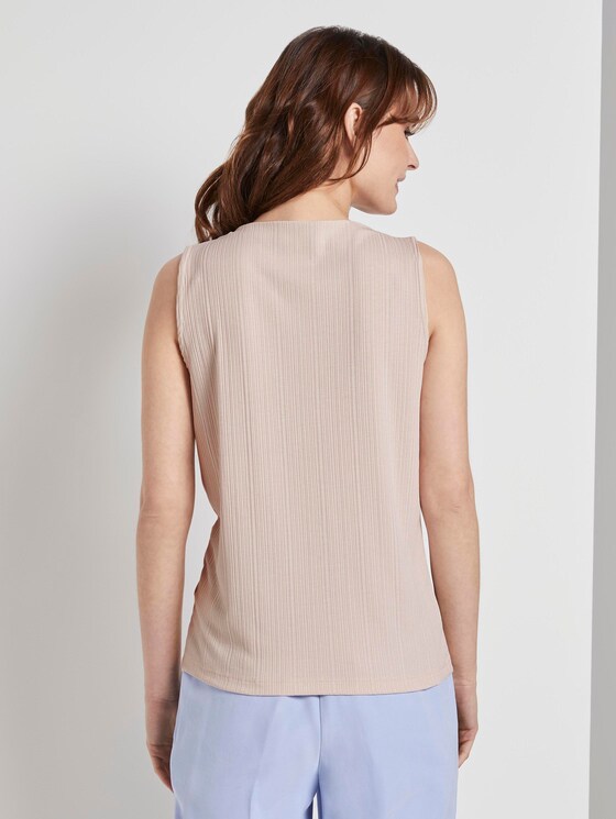 Nena & Larissa: Top met opstaande kraag - Vrouwen - soft vanilla Nena & Larissa: Top met opstaande kraag - Vrouwen - soft vanilla - 2 - TOM TAILOR