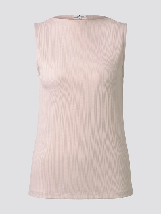 Nena & Larissa: Top met opstaande kraag - Vrouwen - soft vanilla Nena & Larissa: Top met opstaande kraag - Vrouwen - soft vanilla - 7 - TOM TAILOR