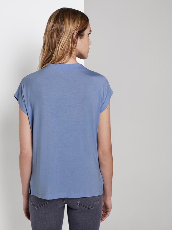 modernes T-Shirt - Frauen - Parisienne Blue modernes T-Shirt - Frauen - Parisienne Blue - 2 - TOM TAILOR
