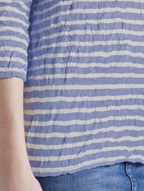 Gestreiftes T-Shirt - Frauen - blue striped Gestreiftes T-Shirt - Frauen - blue striped - 10 - TOM TAILOR