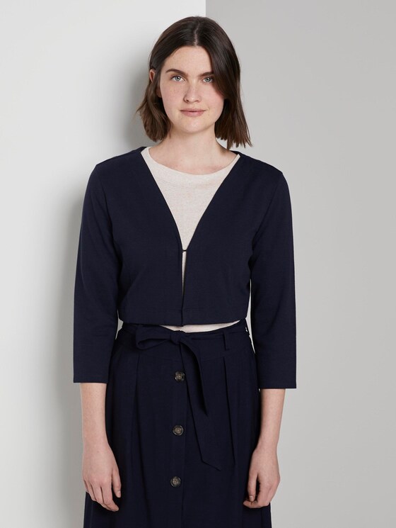 T-Shirt Bolero - Frauen - Sky Captain Blue T-Shirt Bolero - Frauen - Sky Captain Blue - 1 - TOM TAILOR