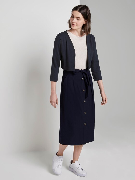 T-Shirt Bolero - Frauen - Sky Captain Blue T-Shirt Bolero - Frauen - Sky Captain Blue - 3 - TOM TAILOR