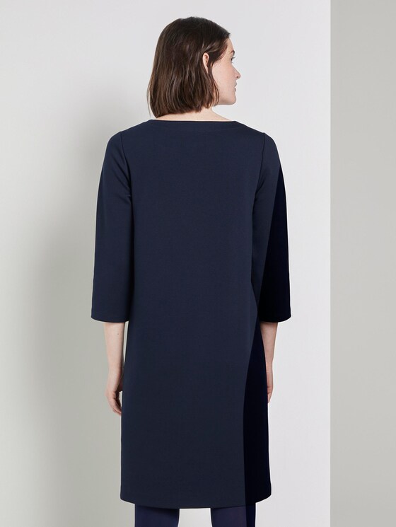 Minikleid mit U-Boot-Ausschnitt - Frauen - Sky Captain Blue Minikleid mit U-Boot-Ausschnitt - Frauen - Sky Captain Blue - 2 - TOM TAILOR