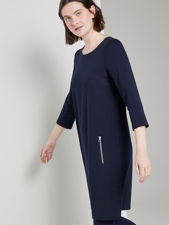 Minikleid mit U-Boot-Ausschnitt - Frauen - Sky Captain Blue Minikleid mit U-Boot-Ausschnitt - Frauen - Sky Captain Blue - 5 - TOM TAILOR