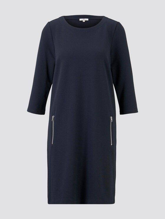 Minikleid mit U-Boot-Ausschnitt - Frauen - Sky Captain Blue Minikleid mit U-Boot-Ausschnitt - Frauen - Sky Captain Blue - 7 - TOM TAILOR