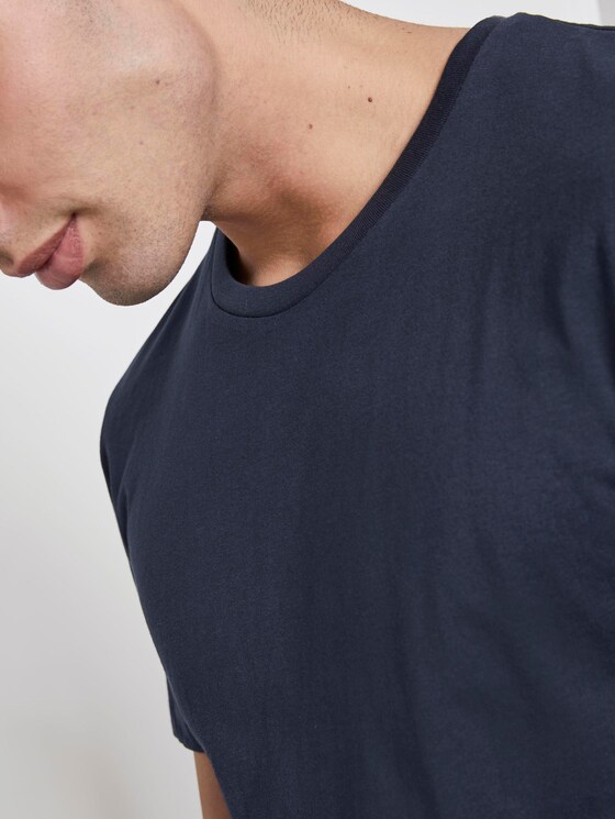 T-Shirt mit Print - Männer - Sky Captain Blue T-Shirt mit Print - Männer - Sky Captain Blue - 9 - TOM TAILOR Denim