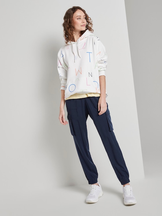 Nena & Larissa: Soft cargo trousers in a utility look - Women - Real Navy Blue Nena & Larissa: Soft cargo trousers in a utility look - Women - Real Navy Blue - 3 - TOM TAILOR Denim