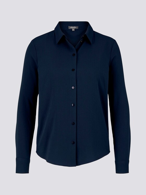 Schlichte Hemdbluse - Frauen - Night Sky Blue Schlichte Hemdbluse - Frauen - Night Sky Blue - 7 - Mine to five