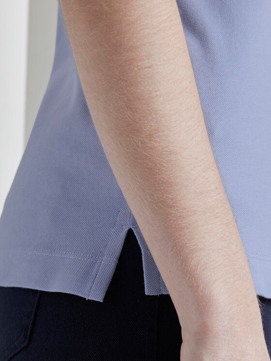 Poloshirt mit langer Knopfleiste - Frauen - Parisienne Blue Poloshirt mit langer Knopfleiste - Frauen - Parisienne Blue - 10 - TOM TAILOR
