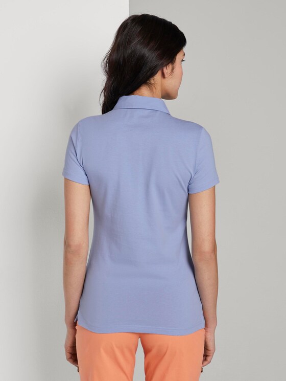 Basic polo shirt met borstzak - Vrouwen - Parisienne Blue Basic polo shirt met borstzak - Vrouwen - Parisienne Blue - 2 - TOM TAILOR