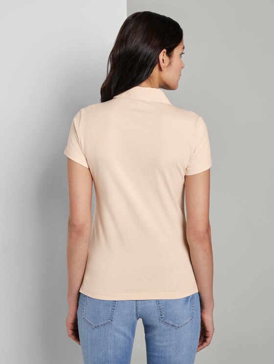 Basic polo shirt met borstzak - Vrouwen - soft vanilla Basic polo shirt met borstzak - Vrouwen - soft vanilla - 2 - TOM TAILOR
