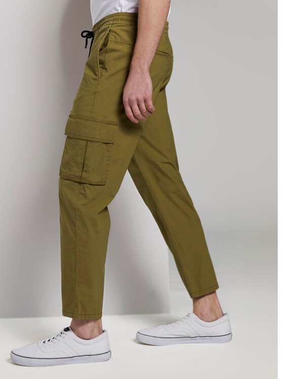 Cargo jogging bottoms - Men - faded moss green Cargo jogging bottoms - Men - faded moss green - 11 - TOM TAILOR Denim