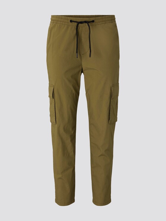 Cargo jogging bottoms - Men - faded moss green Cargo jogging bottoms - Men - faded moss green - 7 - TOM TAILOR Denim