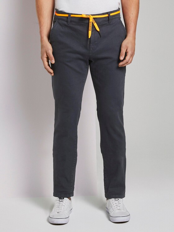 Stretch Slim Chino Hose - Männer - Sky Captain Blue Stretch Slim Chino Hose - Männer - Sky Captain Blue - 1 - TOM TAILOR Denim