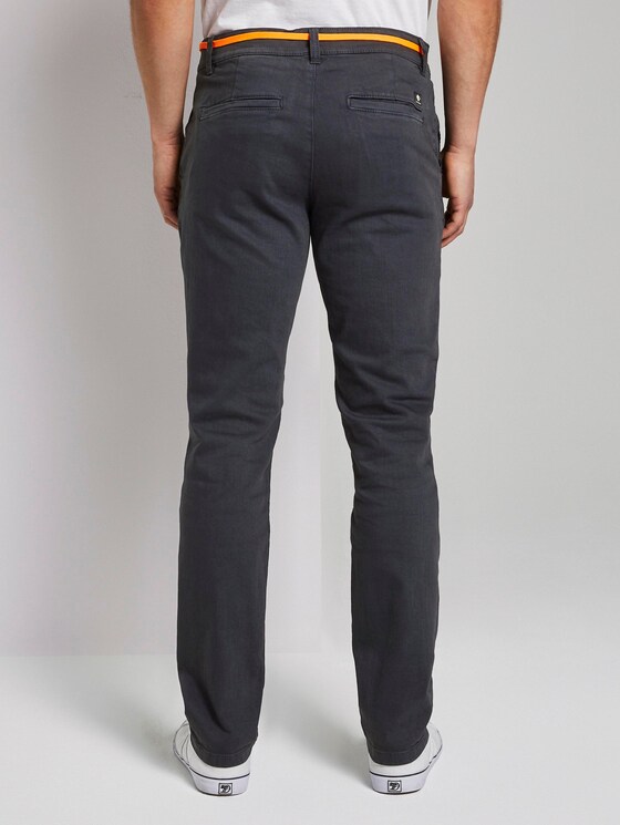 Stretch Slim Chino Hose - Männer - Sky Captain Blue Stretch Slim Chino Hose - Männer - Sky Captain Blue - 2 - TOM TAILOR Denim