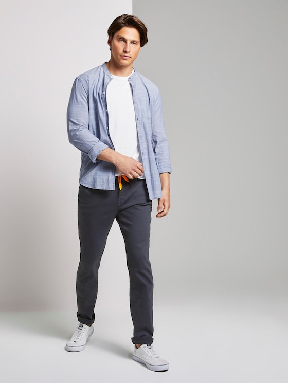 Stretch Slim Chino Hose Von Tom Tailor Denim