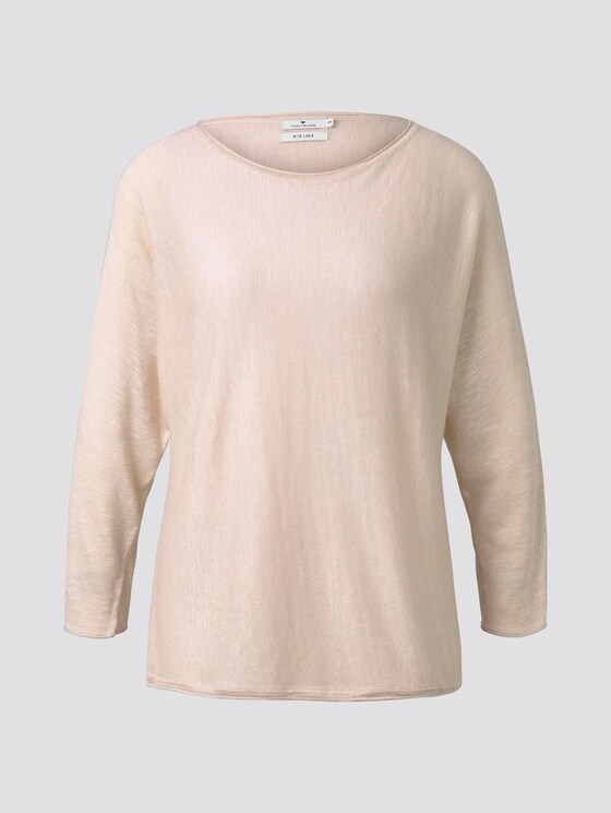 Schlichter Pullover - Frauen - soft vanilla Schlichter Pullover - Frauen - soft vanilla - 7 - TOM TAILOR