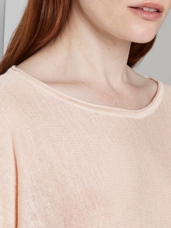 Schlichter Pullover - Frauen - soft vanilla Schlichter Pullover - Frauen - soft vanilla - 9 - TOM TAILOR