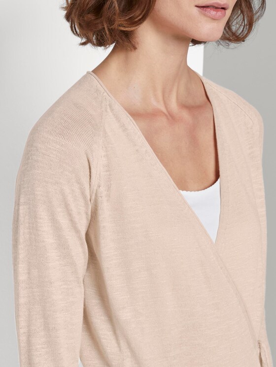 Cardigan zum Wickeln - Frauen - soft vanilla Cardigan zum Wickeln - Frauen - soft vanilla - 10 - TOM TAILOR
