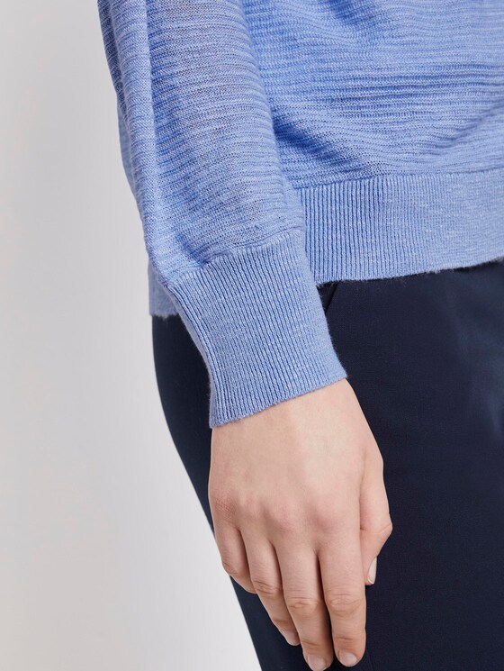 Lockerer Cardigan - Frauen - Parisienne Blue Lockerer Cardigan - Frauen - Parisienne Blue - 10 - TOM TAILOR