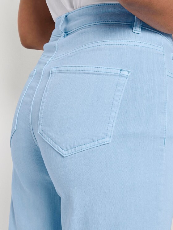 Kate straight culotte - Women - Soft Charming Blue Kate straight culotte - Women - Soft Charming Blue - 9 - Mine to five
