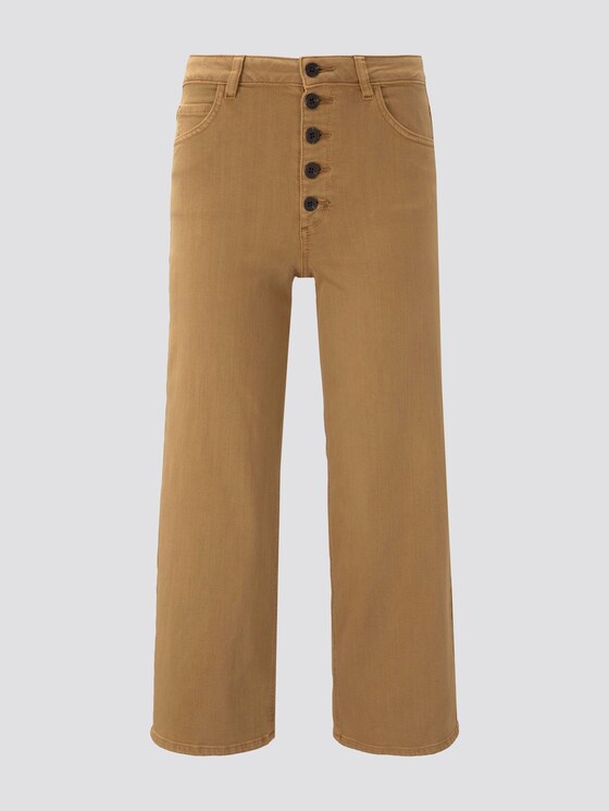 Kate straight culotte - Women - clay beige Kate straight culotte - Women - clay beige - 7 - Mine to five