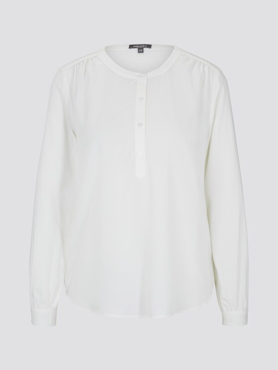 Fließende Bluse - Frauen - Whisper White Fließende Bluse - Frauen - Whisper White - 7 - Mine to five