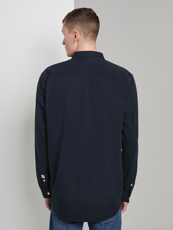 Hemd mit Brusttasche - Männer - Sky Captain Blue Hemd mit Brusttasche - Männer - Sky Captain Blue - 2 - TOM TAILOR Denim