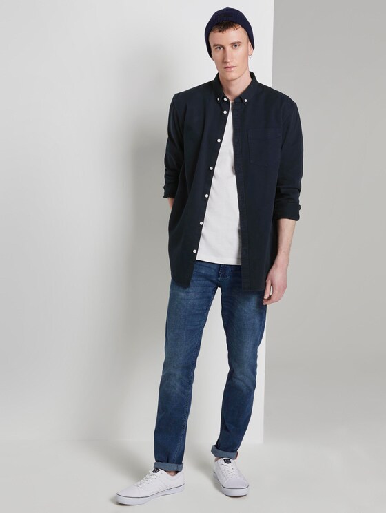 Hemd mit Brusttasche - Männer - Sky Captain Blue Hemd mit Brusttasche - Männer - Sky Captain Blue - 3 - TOM TAILOR Denim