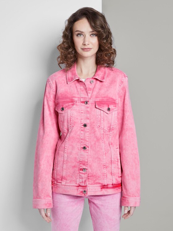 Jeansjacke im Pastell-Washed-Look - Frauen - washed pink Jeansjacke im Pastell-Washed-Look - Frauen - washed pink - 1 - TOM TAILOR Denim