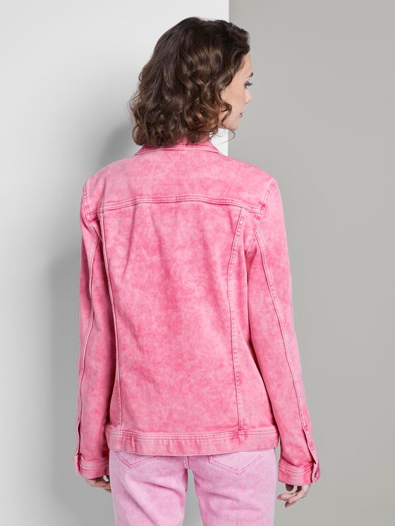 Jeansjacke im Pastell-Washed-Look - Frauen - washed pink Jeansjacke im Pastell-Washed-Look - Frauen - washed pink - 2 - TOM TAILOR Denim