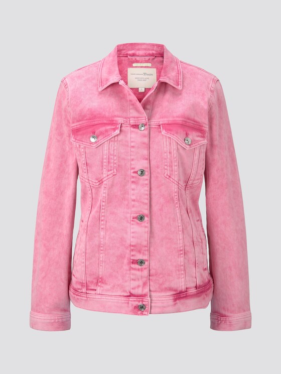 Jeansjacke im Pastell-Washed-Look - Frauen - washed pink Jeansjacke im Pastell-Washed-Look - Frauen - washed pink - 7 - TOM TAILOR Denim