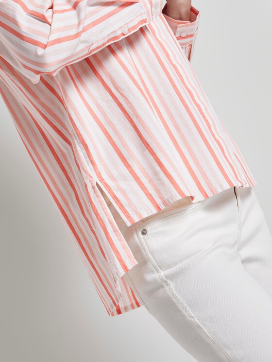 Nena & Larissa: Gestreifte Bluse - Frauen - melon beige stripe Nena & Larissa: Gestreifte Bluse - Frauen - melon beige stripe - 10 - TOM TAILOR
