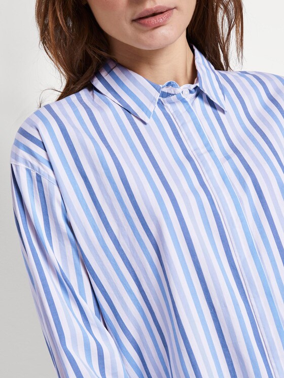 Nena & Larissa: Gestreifte Bluse - Frauen - blue stripe Nena & Larissa: Gestreifte Bluse - Frauen - blue stripe - 9 - TOM TAILOR